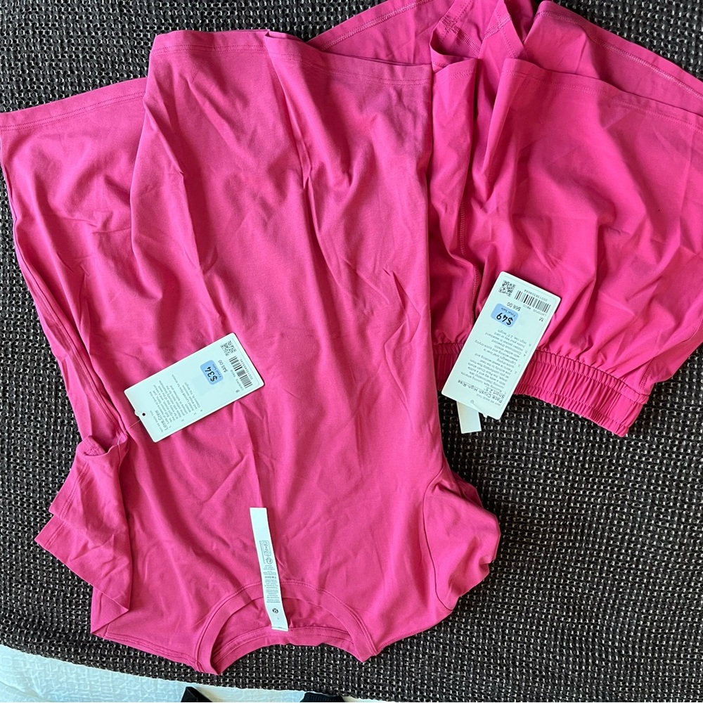 Vibrant Pink Lululemon Athletic Set